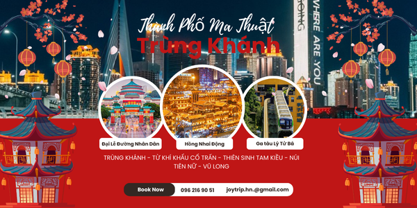 Du Lịch Trùng Khánh Thành Phố Ma Thuật (5 ngày 4 đêm)